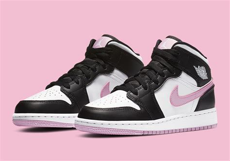 nike jordan pink schwarz|jordan 1 purple.